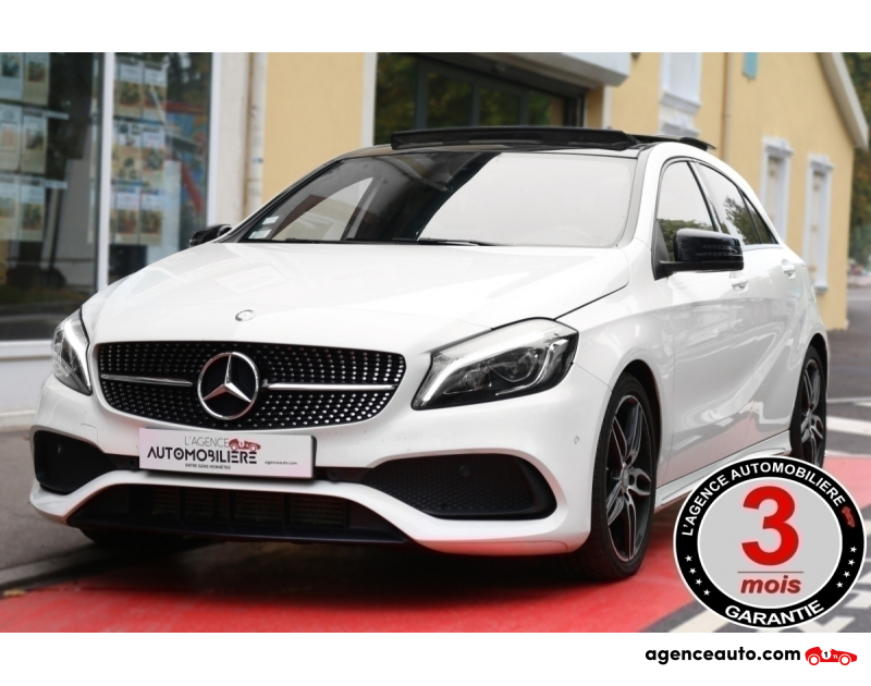 Compra de Carros Usados, Carros Usados Baratos | Auto Immo Mercedes Classe A Ph 2 200 d 136 Fascination PACK AMG 7G-DCT (Toit Ouvrant, GPS, BT...) Blanc Ano 2016 Automatique Diesel